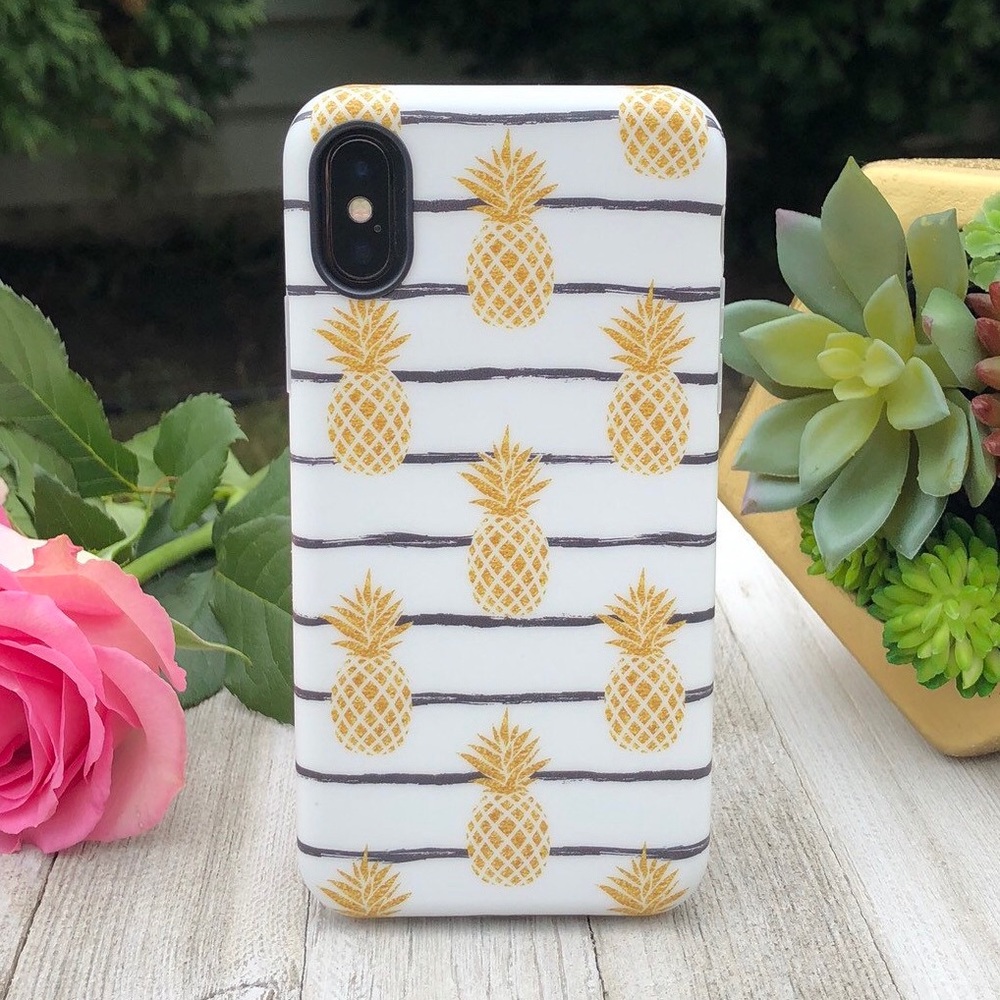NEW iPhone Xs MAX/Xs/X/8+/7+/8/7 Pineapples Case🍍